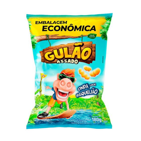 Imagem de Salgadinho Gulão Assado Onda Requeijão 180g Embalagem Econômica