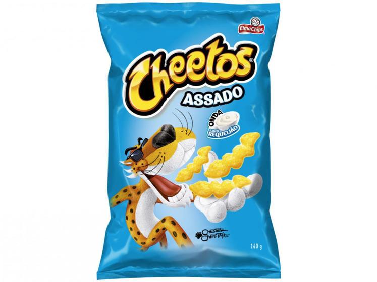 Imagem de Salgadinho Onda Requeijão 140g - Cheetos Elma Chips