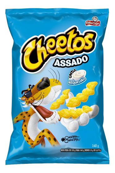 Imagem de Salgadinho Onda Sabor Requeijao Cheetos 140g Elma Chips