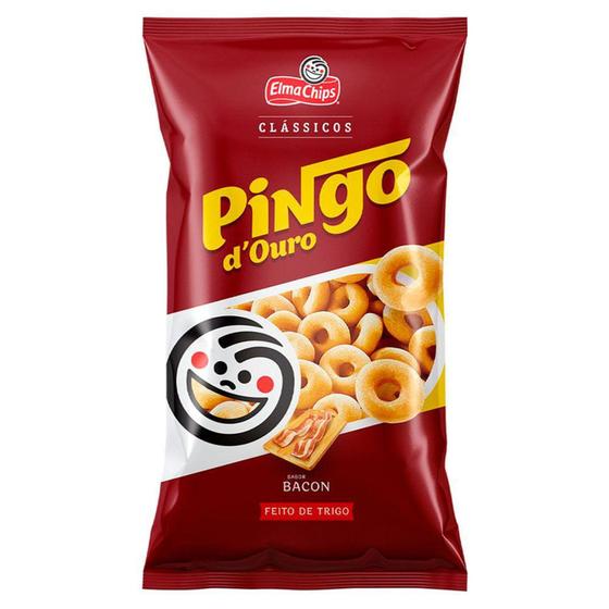 Imagem de Salgadinho Pingo Douro Bacon 120g - Elma Chips