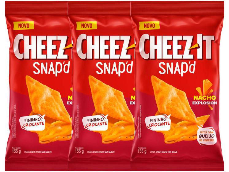 Imagem de Salgadinho Salty Snacks Snapd Cheez It Nacho 155g