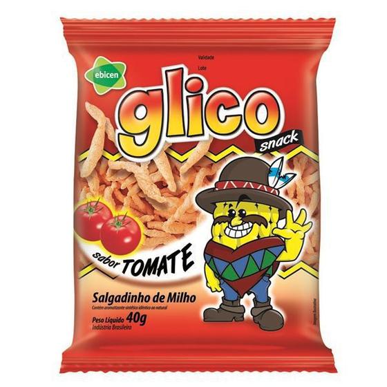 Salgadinho Snack Glico Assado Tomate 40g - Ebicen Menor preço em Salgadinho Snack Glico Assado Tomate 40g - Ebicen