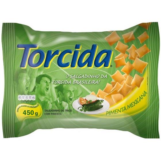 Imagem de Salgadinho Torcida Pimenta Mexicana 450g - Lucky