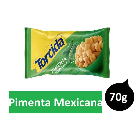 Imagem de Salgadinho Torcida pimenta mexicana 70g Lucky Kit 5 Pacotes