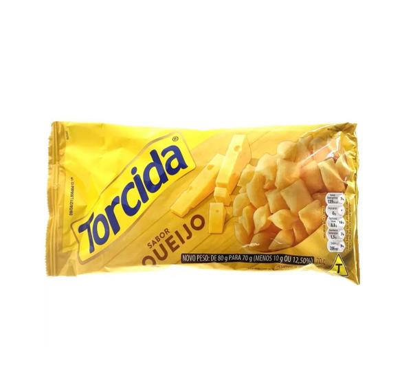 Imagem de Salgadinho Torcida Sabor Queijo De 70G Com 20 Unidades