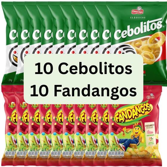 Imagem de Salgadinhos Elma Chips Cheetos e Fandangos Kit com até 40