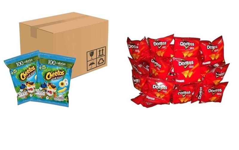 Imagem de Salgadinhos Elma Chips Doritos + Cheetos Requeijão - 120 Un