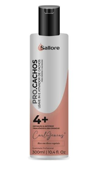 Imagem de Sallore Pro.Cachos Curl Genius Leave-in e Ativador de Cachos 300 ml