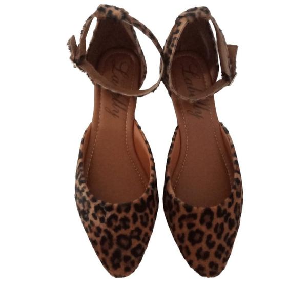 Imagem de Salomé bico fino sandálias boneca adulta femininas  sapatilhas confortável varias cores com trasseiro barata promo
