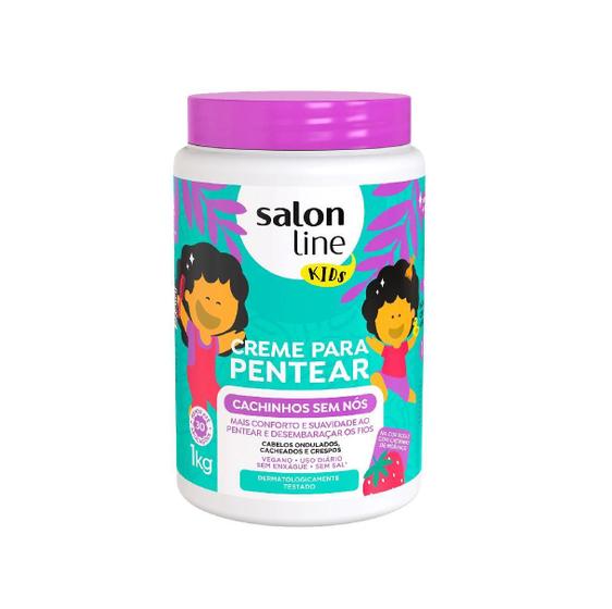 Imagem de Salon Line Kids Creme De Pentear Cachinhos Sem Nós 1Kg