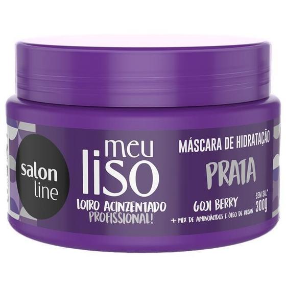 Imagem de Salon Line Meu Liso Máscara Prata 300Ml