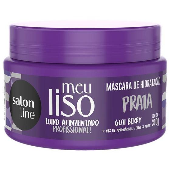 Imagem de Salon Line Meu Liso Máscara Prata 300Ml