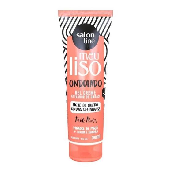 Salon Line Meu Liso Ondulado Ativador De Ondas 200ml - Pré Shampoo ...