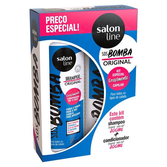 Imagem de Salon Line S.O.S Bomba Kit - Shampoo + Condicionador