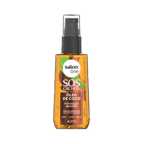 Imagem de Salon Line Sos Cachos Óleo De Tratamento Óleo De Coco 42Ml