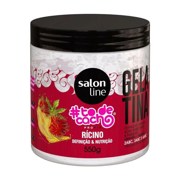 Imagem de Salon Line To De Cacho Gelatina Rícino 550G