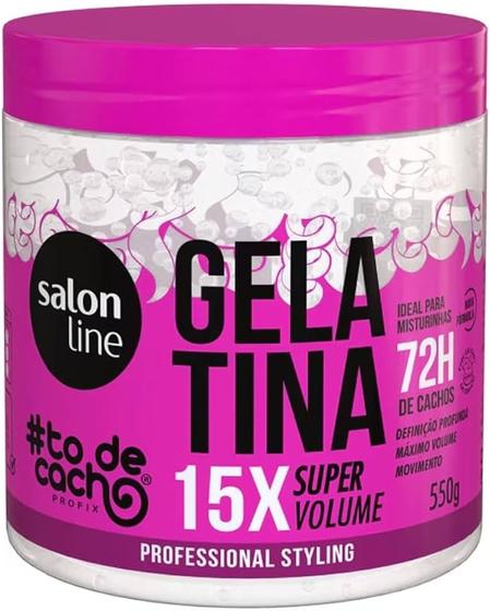 Imagem de Salon Line Tôdecacho Gelatina Vai Ter Volume Sim 550g