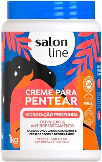 Imagem de SalonLine Creme De Pentear Hidratação Profunda - 1kg