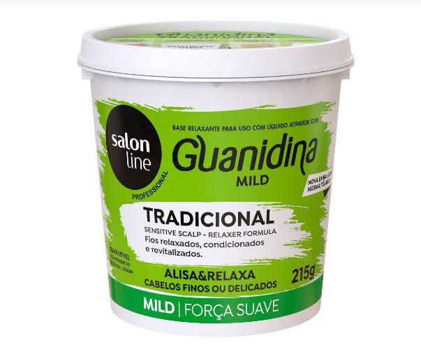 Imagem de SalonLine Guanidina Tradicional Mild Base Relaxante - 215g