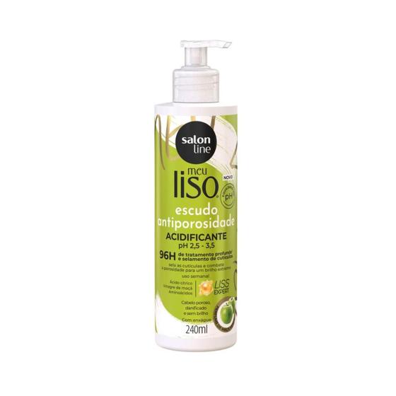 Imagem de SalonLine Meu Liso Acidificante Condicionante Escudo Antiporosidade 240ml