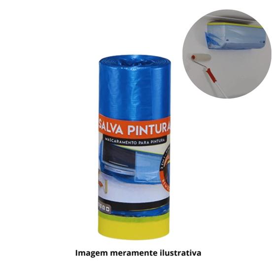 Imagem de Salva Pintura com 20 Metros Linear X 2,4m Largura - marca Salvabras