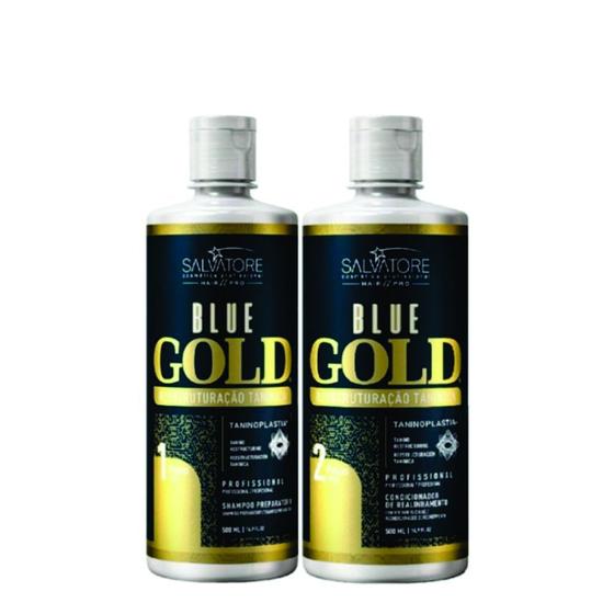 Salvatore Blue Gold 2x500ml Menor preço em Salvatore Blue Gold 2x500ml