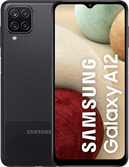 Celular Smartphone Samsung Galaxy A12 128gb Preto - Dual Chip