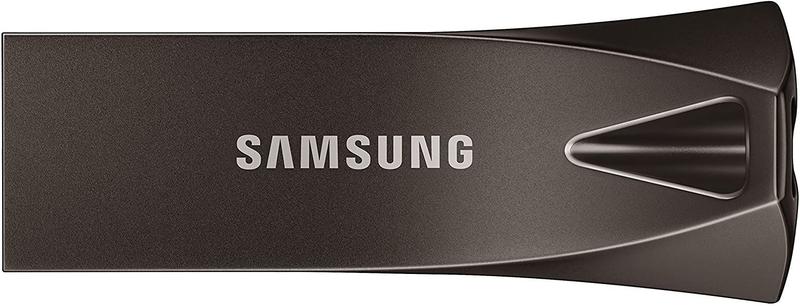 Imagem de Samsung BAR Plus 256GB - 400MB/s USB 3.1 Flash Drive Titan Gray (MUF-256BE4/AM)