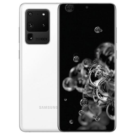 Imagem de Samsung Galaxy S20 Ultra 5G Dual SIM 128 GB cloud white 12 GB RAM
