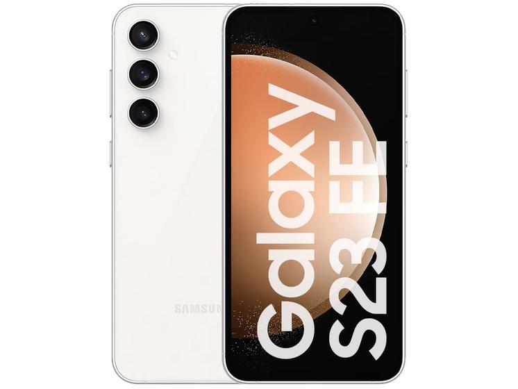 Samsung Galaxy S23 FE 5G Smartphone Android 256GB Creme Menor preço em Samsung Galaxy S23 FE 5G Smartphone Android 256GB Creme