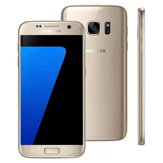 Imagem de Samsung Galaxy S7 32 Gb Dourado 4 Gb Ram