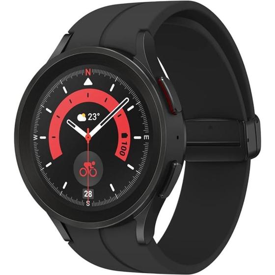 Imagem de Samsung Galaxy Watch5 Pro - 1.4 - Wi-Fi - GPS - 16GB - Preto