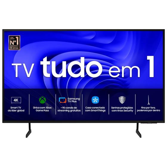 Samsung Smart TV 43" Polegadas UHD 4K 43DU7700 2024 - UN43DU7700GXZD Imagem de Samsung Smart TV 43" Polegadas UHD 4K 43DU7700 2024 - UN43DU7700GXZD