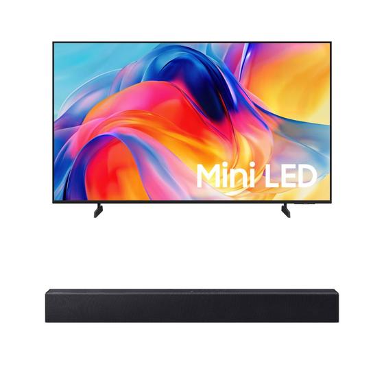 Samsung Smart TV 50" Mini LED 4K M75H + Soundbar Samsung HW-B400F