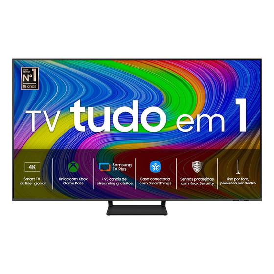 Samsung Smart TV 70" QLED 4K Q65D 2024, Modo Game, Tela sem limites, Design slim, Visual livre de cabos, Alexa built in Menor preço em Samsung Smart TV 70" QLED 4K Q65D 2024, Modo Game, Tela sem limites, Design slim, Visual livre de cabos, Alexa built in