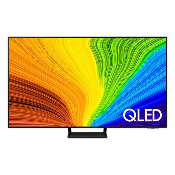 Imagem de Samsung Smart TV 75 polegadas QLED 4K 75Q70D 2024, Tecnologia de Pontos Quânticos, Processador com AI, Painel até 120Hz, Design AirSlim