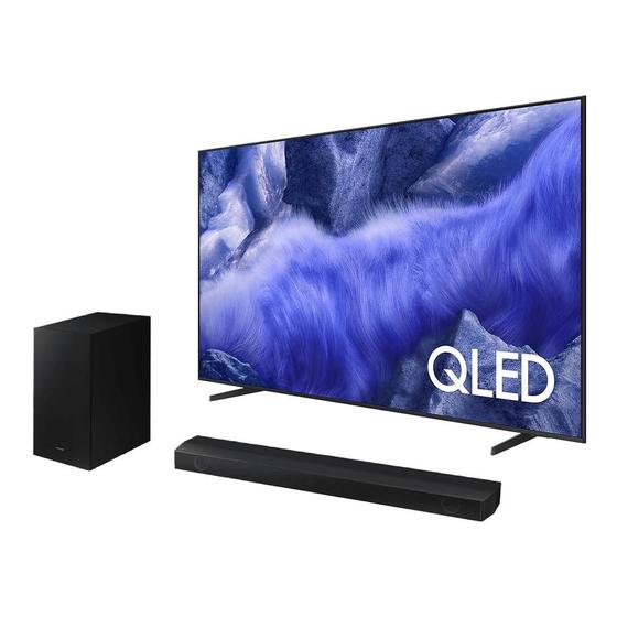 Samsung Vision AI TV 55″ QLED 4K QEF1 2025 + Soundbar HW-B550
