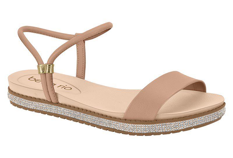 Imagem de Sanália Flatform Feminina Strass Brilhos Beira Rio 8321.1649.23727