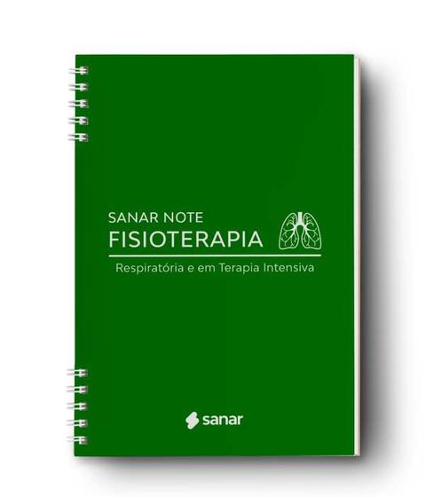 Imagem de Sanar Note Fisioterapia Respiratória e em Terapia Intensiva - 1ª Ed. - Sanar Editora