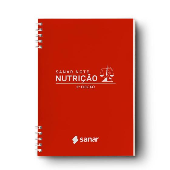 Imagem de Sanar Note Nutrição - 2ª Ed. - Sanar Editora -  