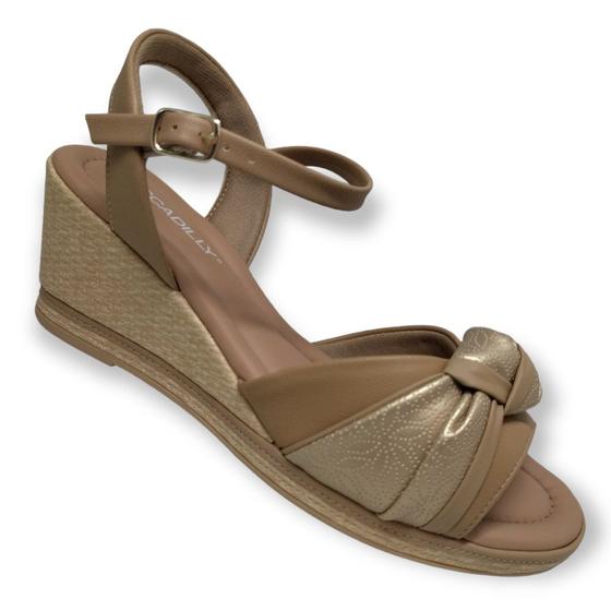 Sandália Sapato Piccadilly Anabela Sandália Anabela Feminina