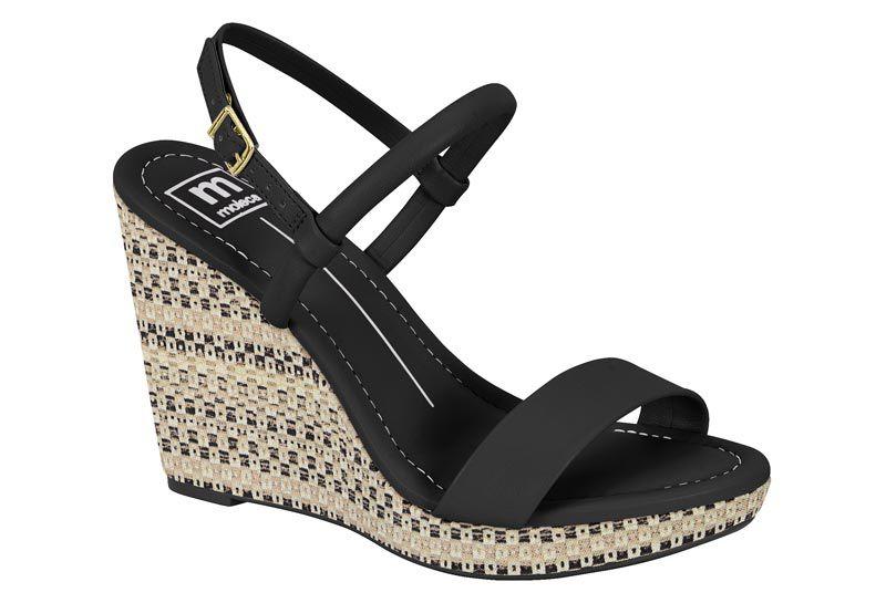 Sandália Anabela Moleca Sandalia Moleca Alta Sandália Anabela