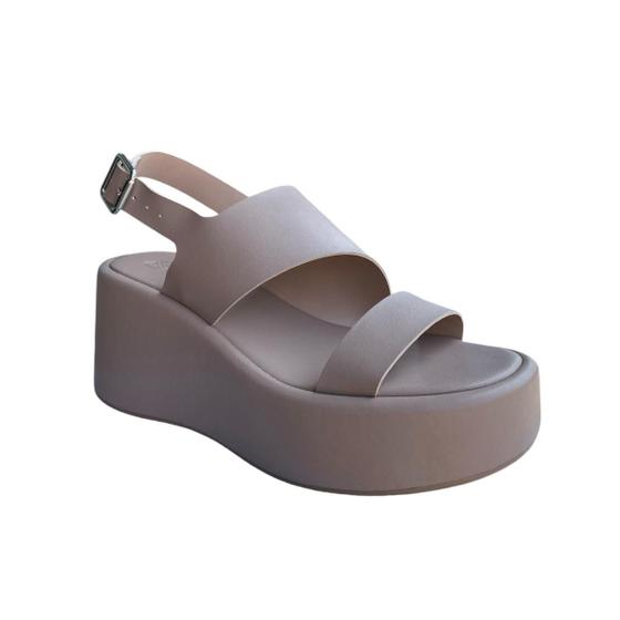 Imagem de Sandalia anabela plataforma feminina alma shoes 4300-0