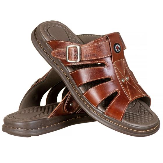 Sandália Anti Stress Chinelo Masculino Ortopédico Couro 1001 é boa?