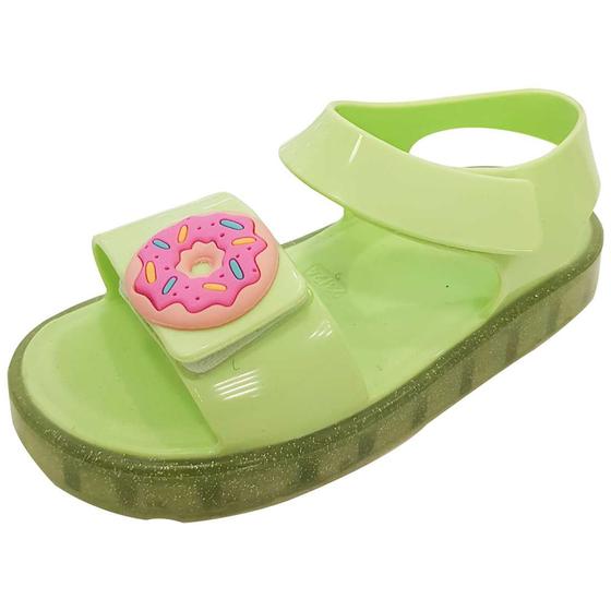 Imagem de Sandália Baby Led Colorido Glitter Donut - Verde Menta