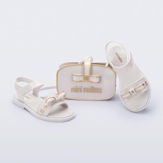 Imagem de Sandália + Bolsa Mini Melissa Charming Infantil