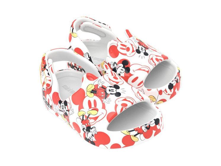 Imagem de Sandália Chinelo Infantil Melissa Baby Free Cute Mickey Disney