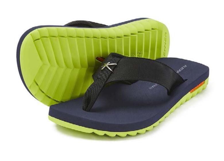 Imagem de Sandalia/chinelo kenner original kivah  marinho/verde