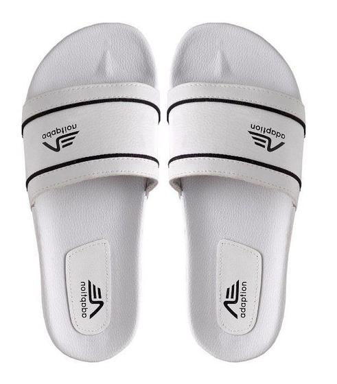 Imagem de Sandália Chinelo Masculino Slide Confortável Adaption Branco