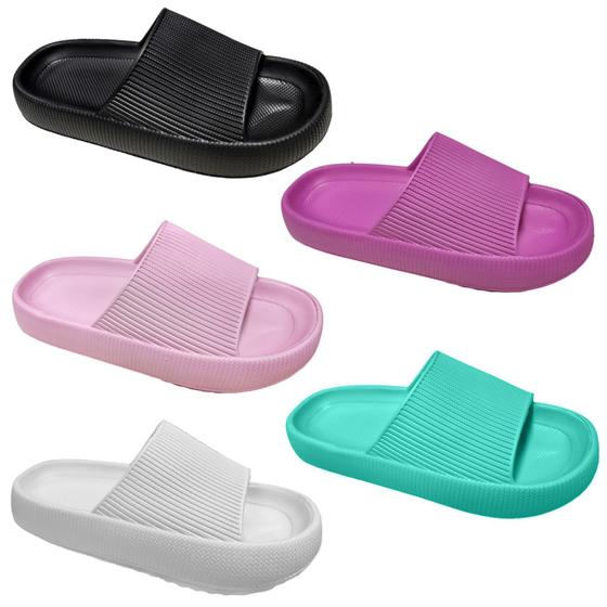 Sandalia chinelo nuvem massageador anatomico slide Yvate BGX71X Menor preço em Sandalia chinelo nuvem massageador anatomico slide Yvate BGX71X